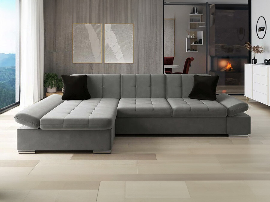 Kotna garnitura Comfivo 152 (Magic Velvet 2217 + Magic Velvet 2219)