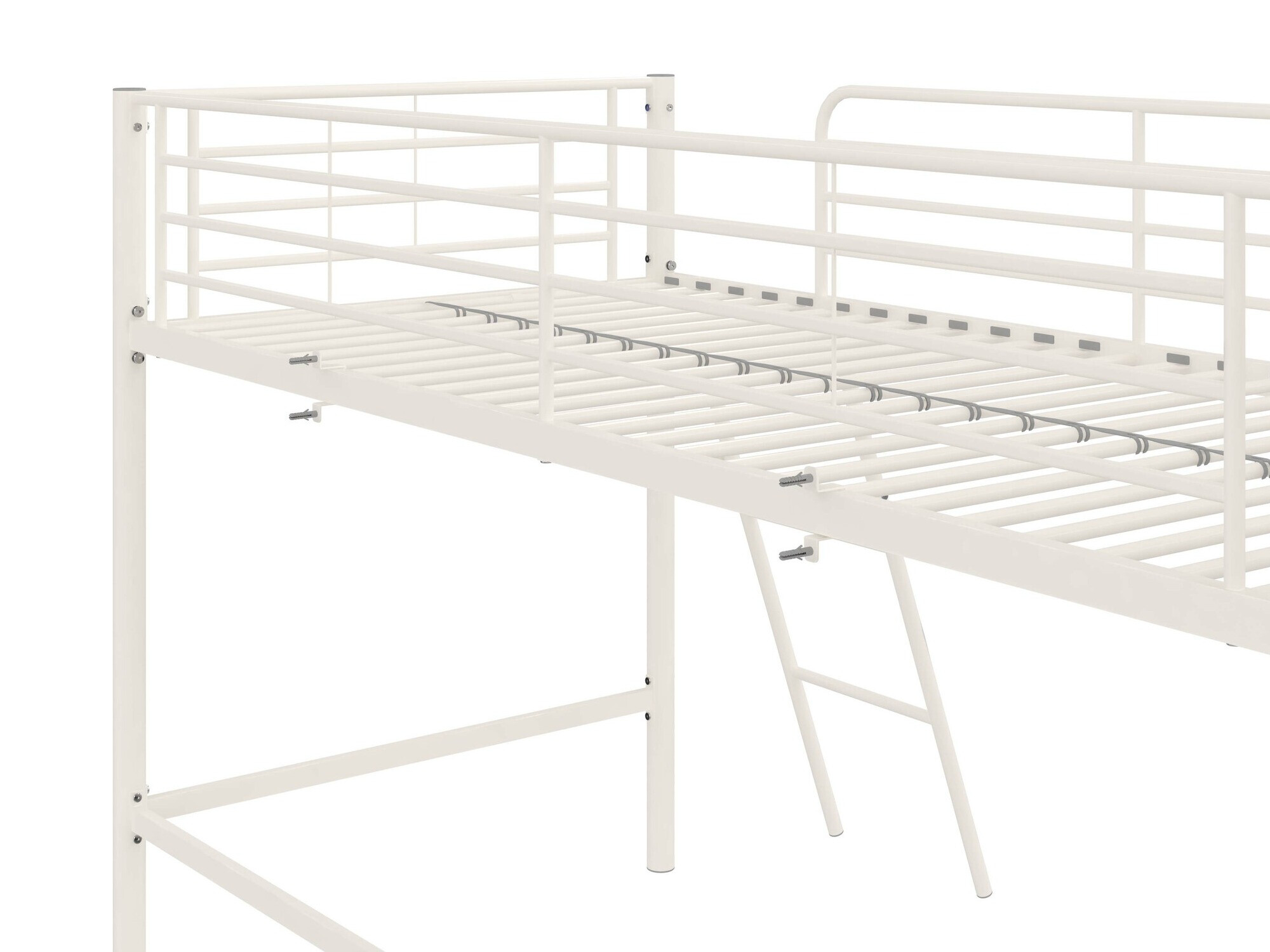 Visoka postelja Denton 1224 (Bela)