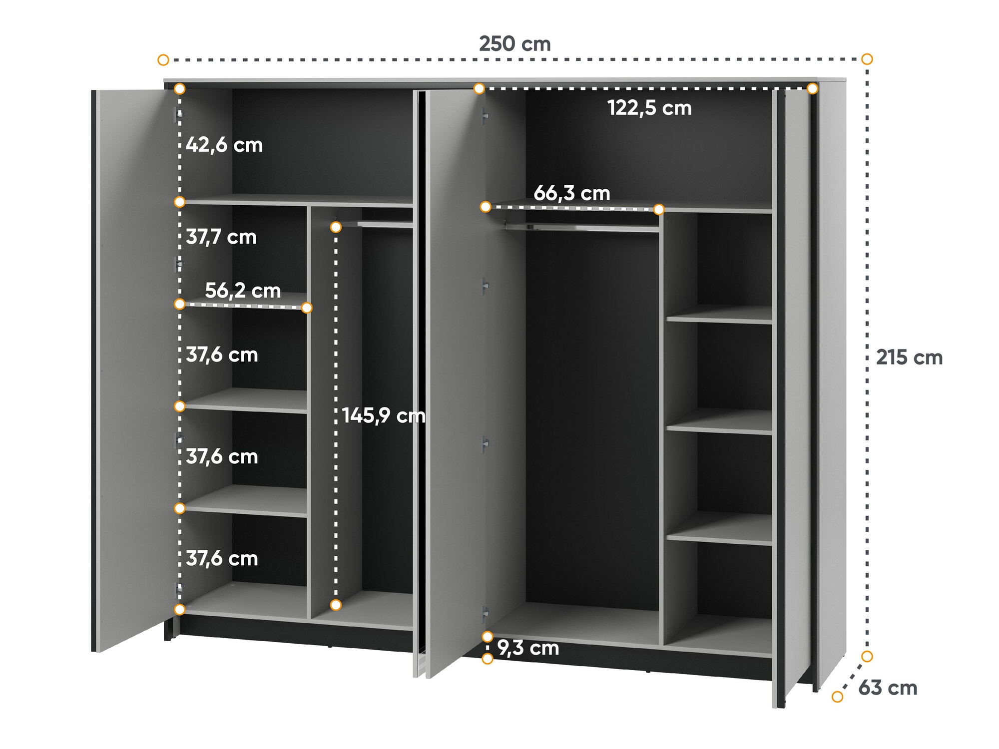 Komplet spalnic Almela 105 (Ne)
