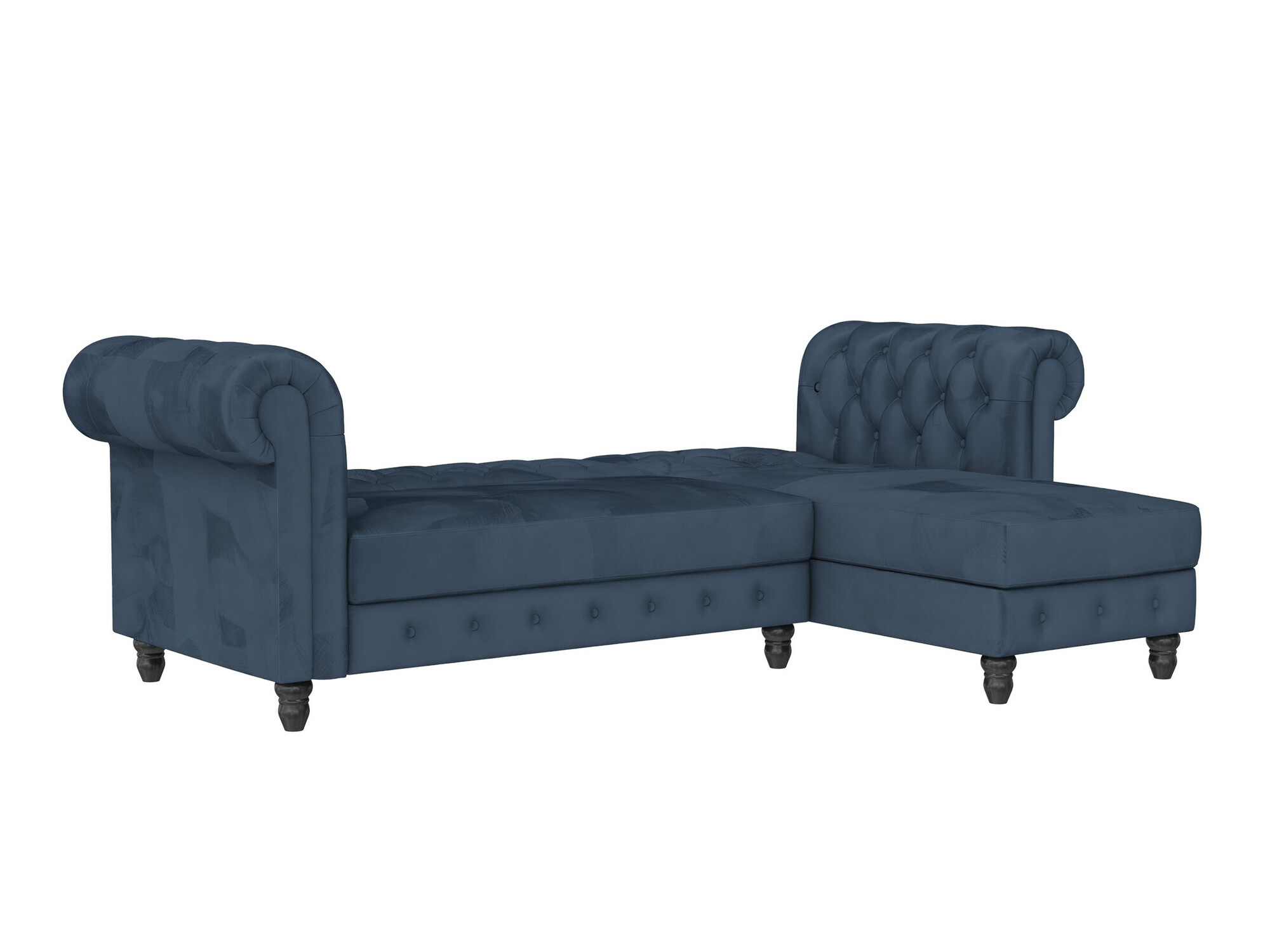 Chesterfield kotna garnitura Tulsa 622 (Modra)