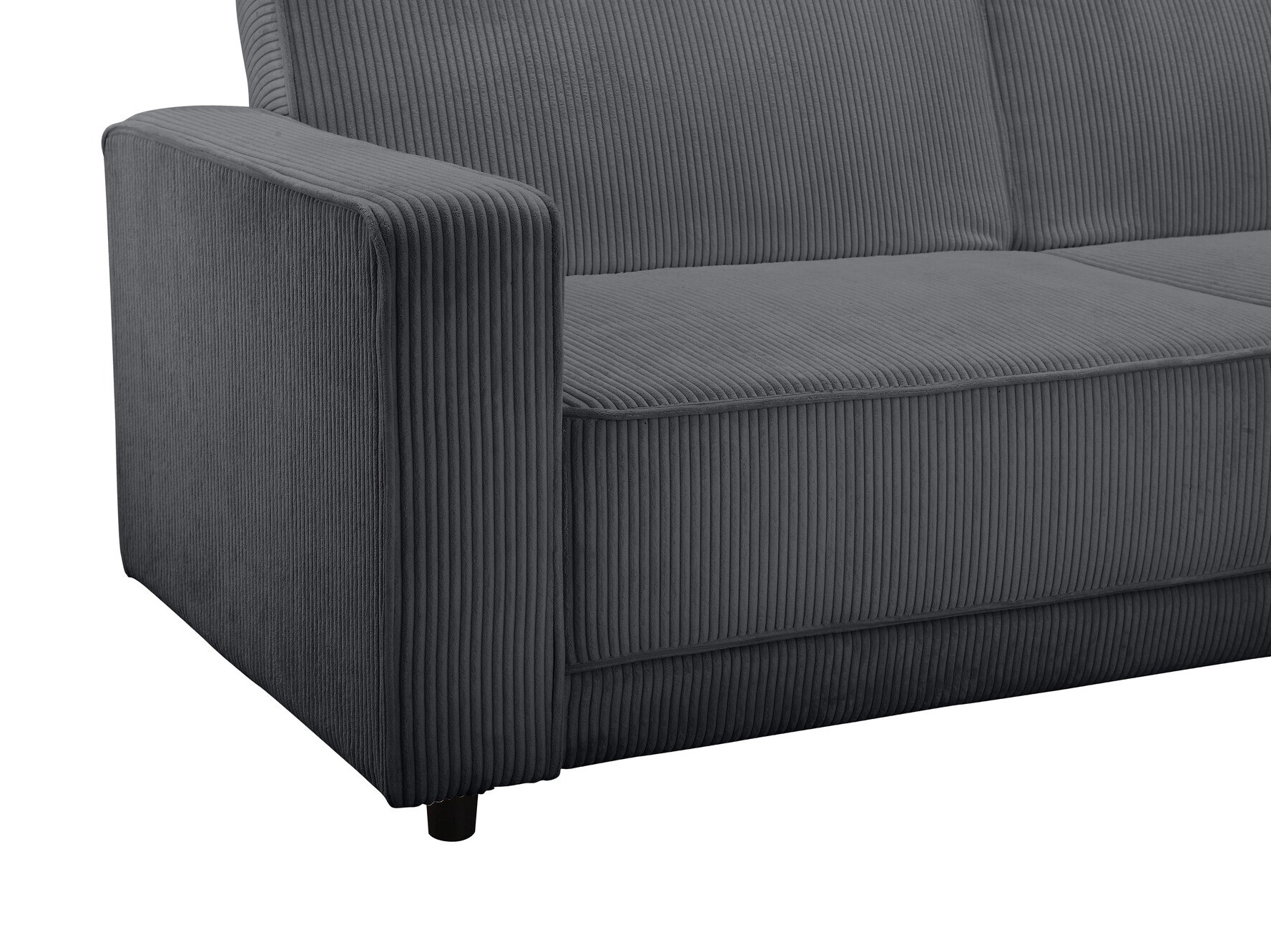 Raztegljiv kavč Tulsa 631 (Antracit)