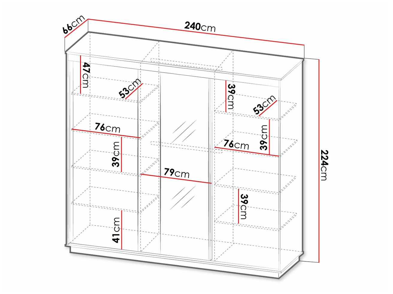 Garderobna omara Tenodeu 123