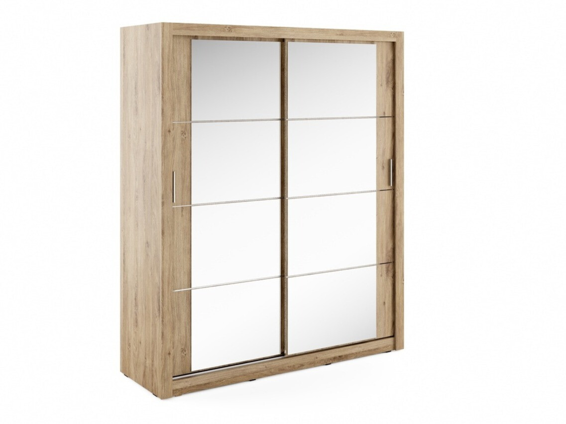 Garderobna omara Fresno 102 (Lahki hrast)