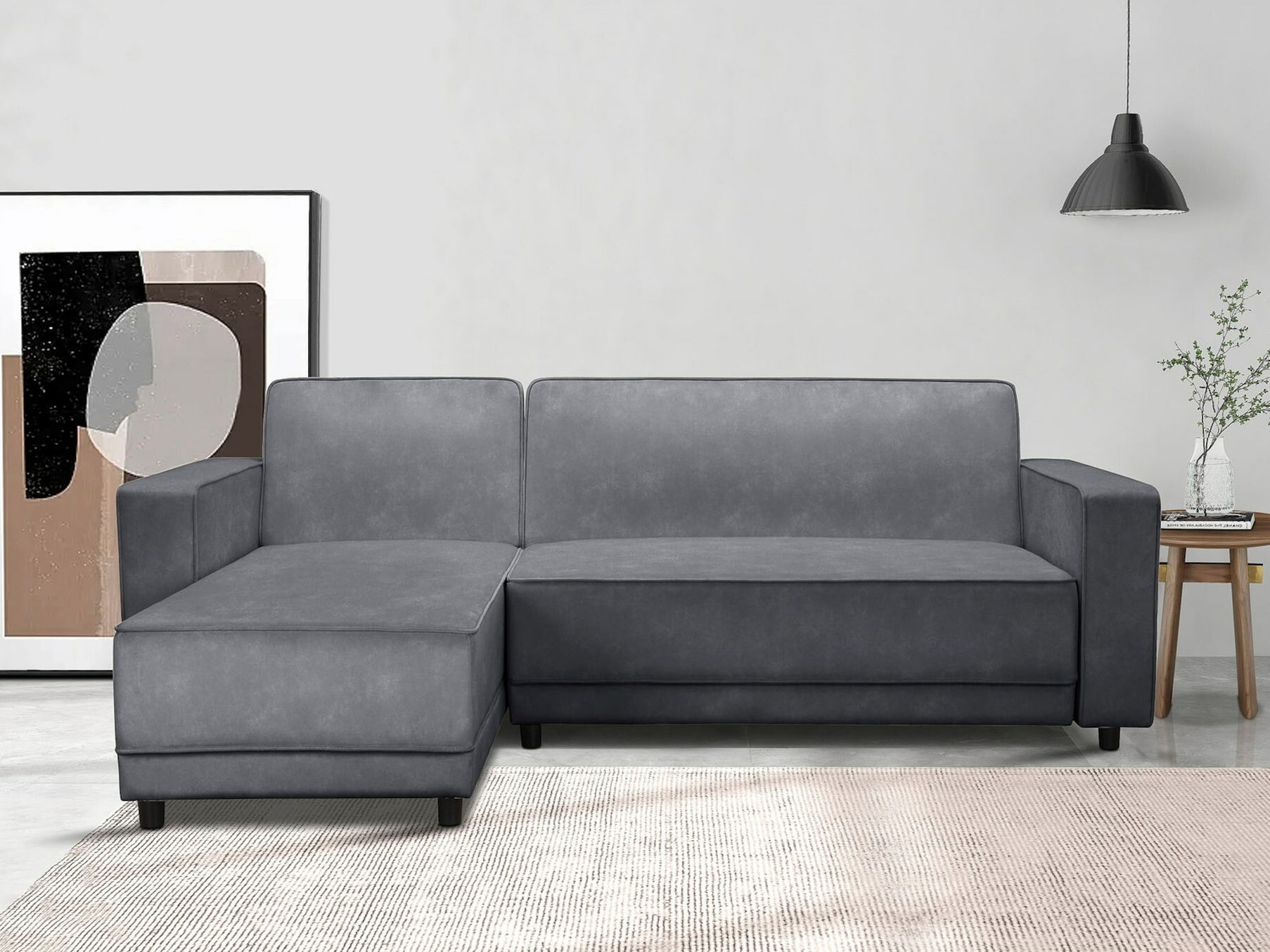 Kotna garnitura Tulsa 634 (Antracit)