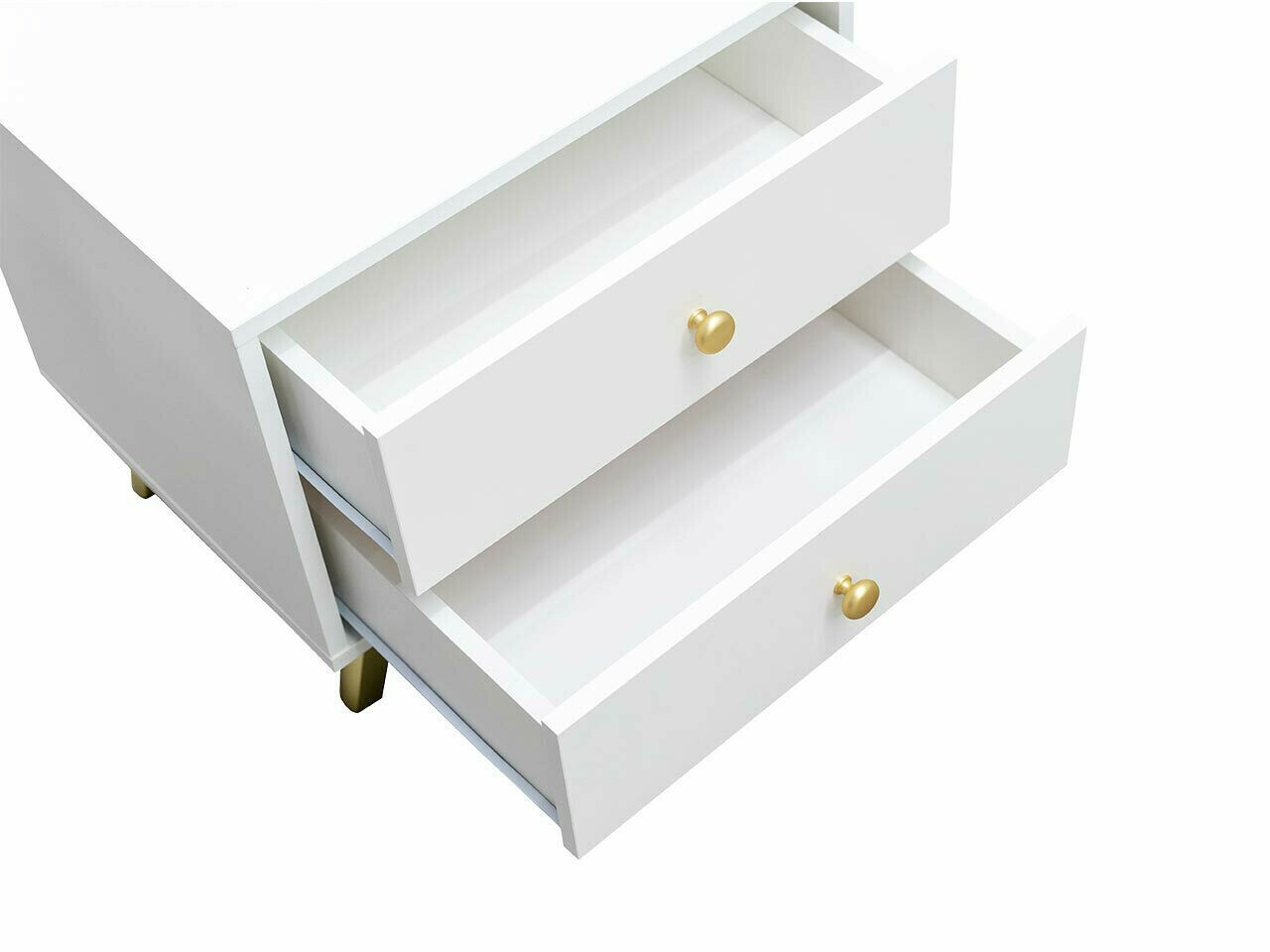 Nočna omarica Monfera 101 (Bela)