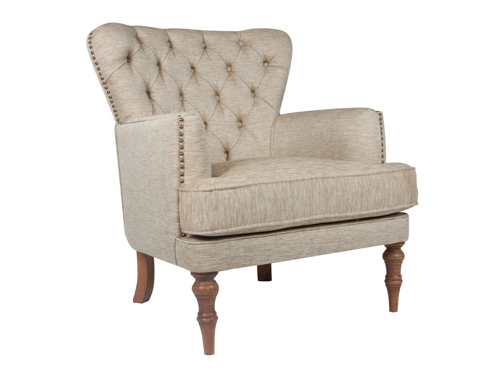 Fotelj Altadena 495 (Svetlo rjava)