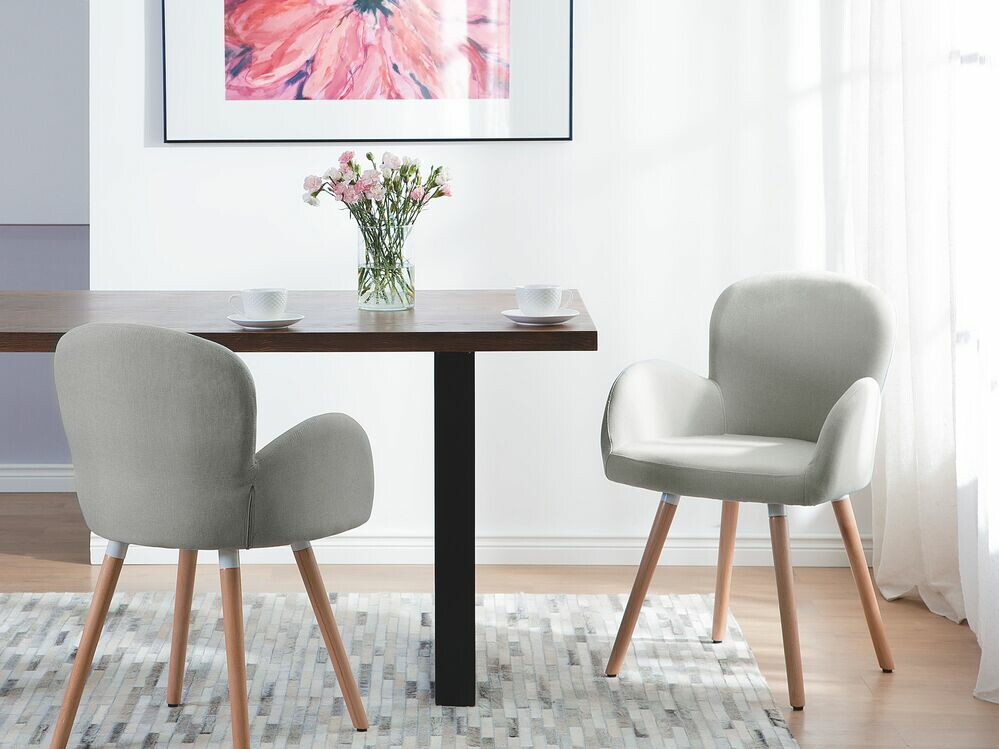 Komplet stolov Berwyn 1503 (Svetlo siva)