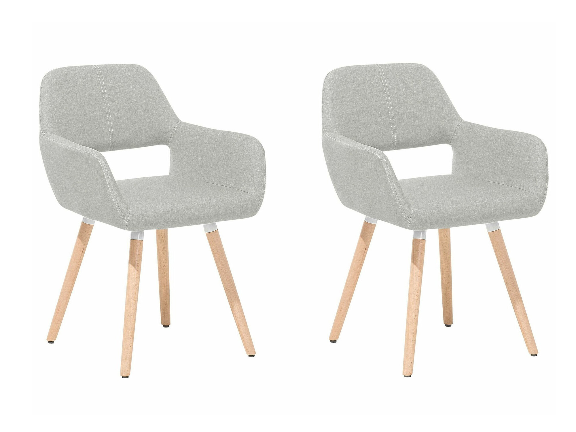 Komplet stolov Berwyn 1504 (Svetlo siva)