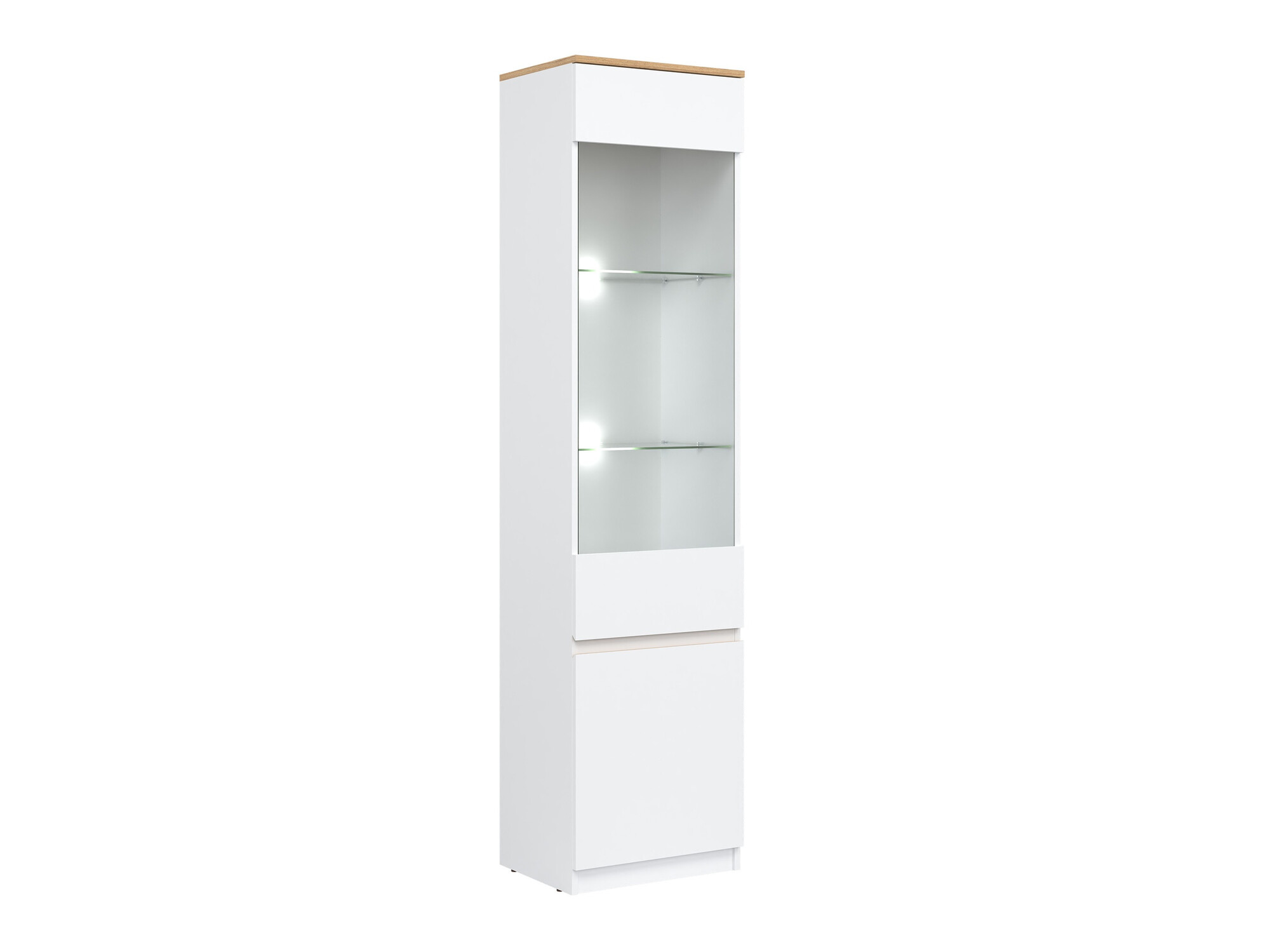 Regal Catelbi 121 (Bela + Hrast)