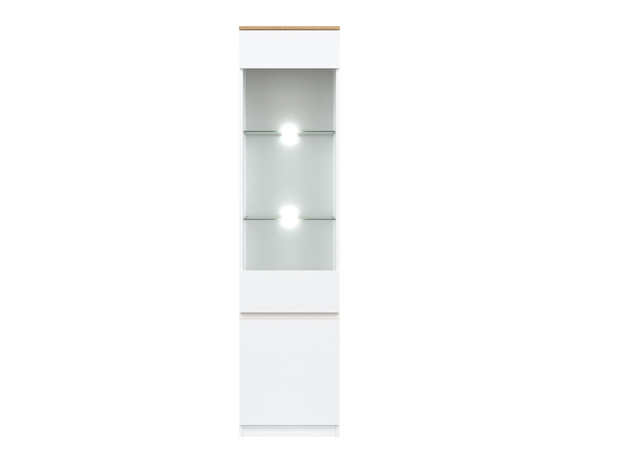 Regal Catelbi 121 (Bela + Hrast)