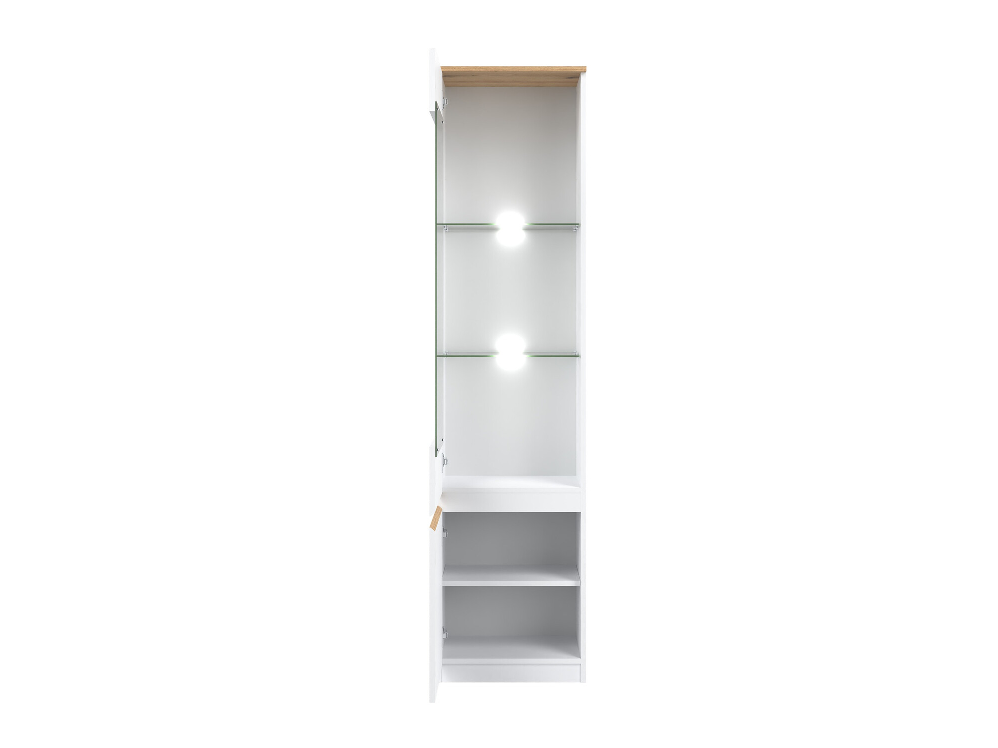Regal Catelbi 121 (Bela + Hrast)