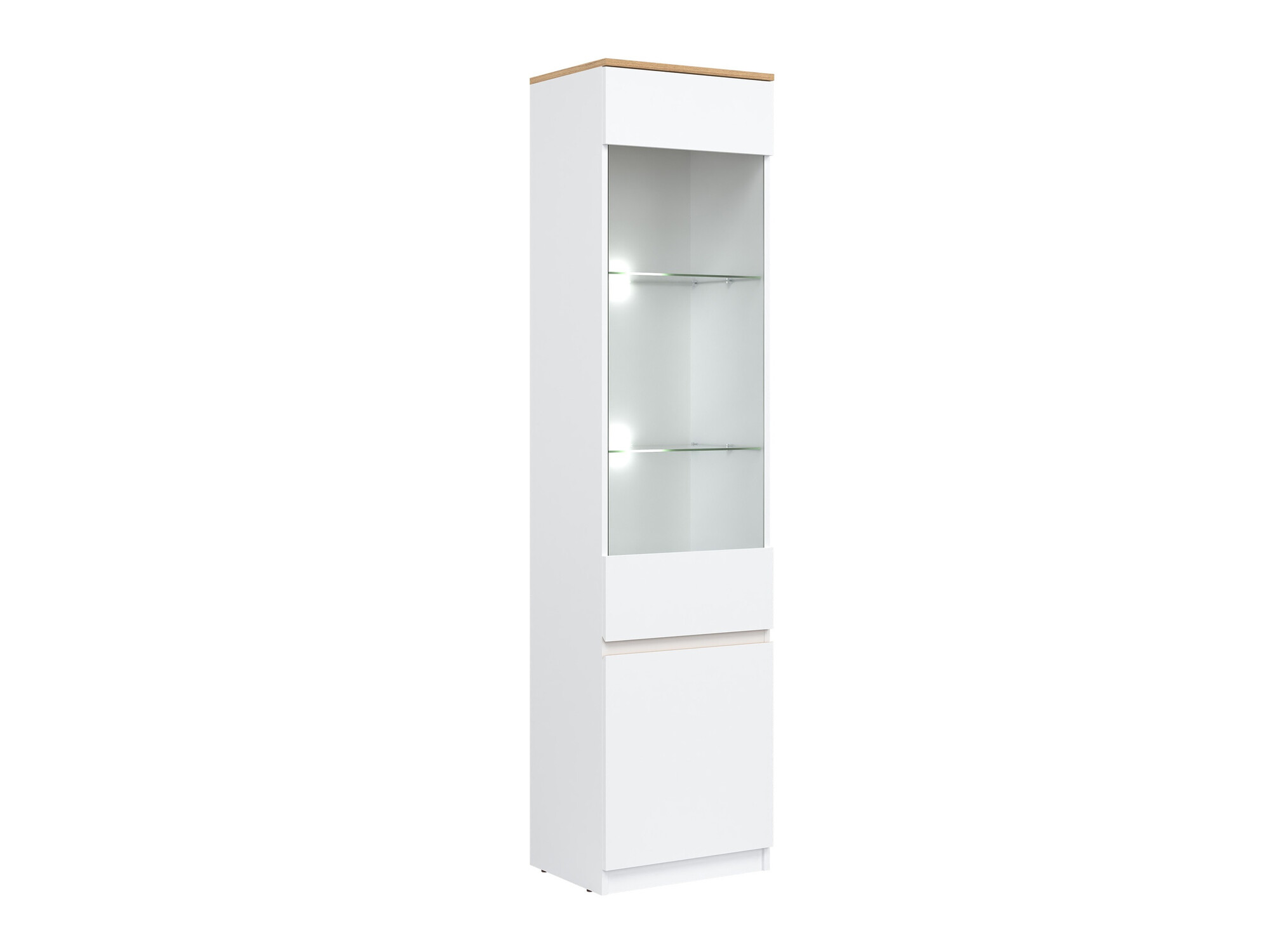 Regal Catelbi 121 (Bela + Hrast)
