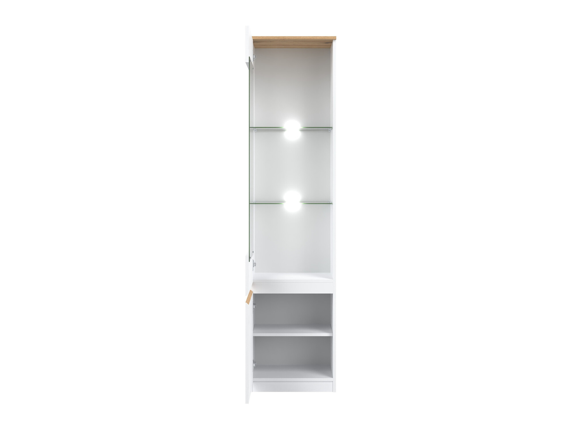 Regal Catelbi 121 (Bela + Hrast)
