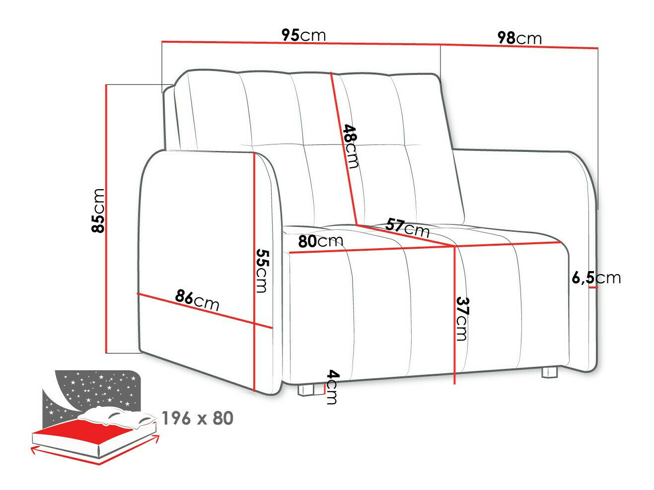 Fotelj Aquarin I (Kronos 9)