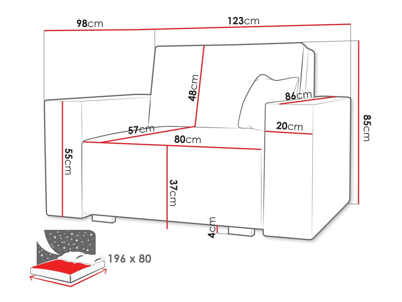 Fotelj Serora I (Neve 3)