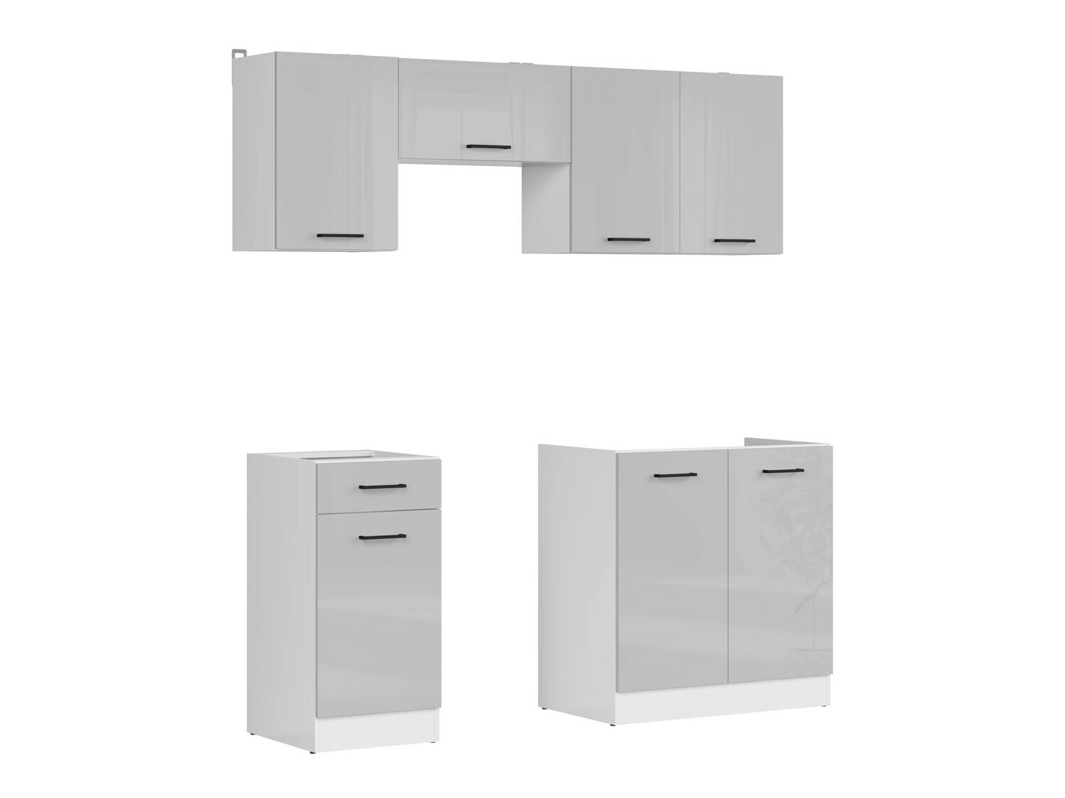 Modularni kuhinjski komplet Line Grey 118