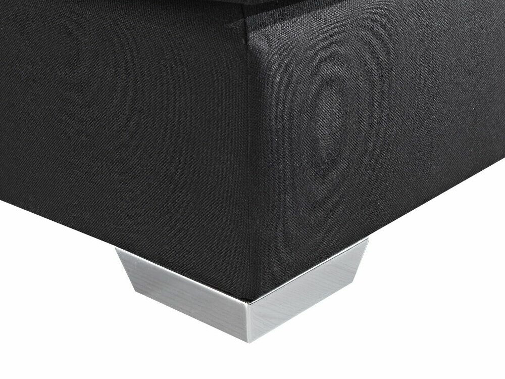 Boxspring postelja Berwyn 1548 (Črna)