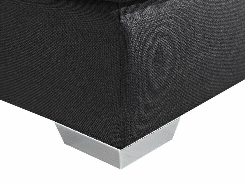 Boxspring postelja Berwyn 1548 (Črna)