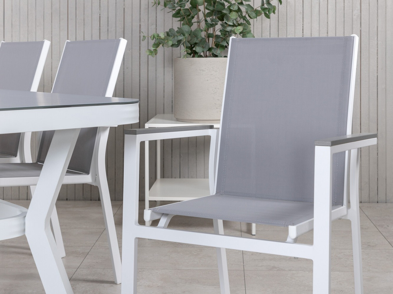 Komplet mize in stolov Dallas 2401