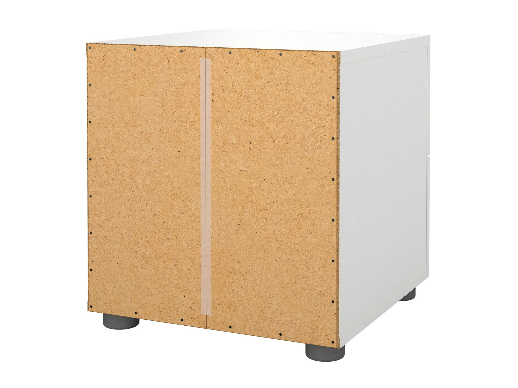 Nočna omarica Tustin 126 (Bela)