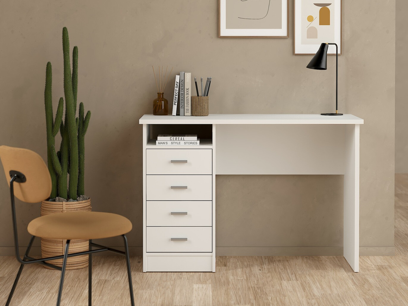 Pisalna miza Tustin 202 (Bela)