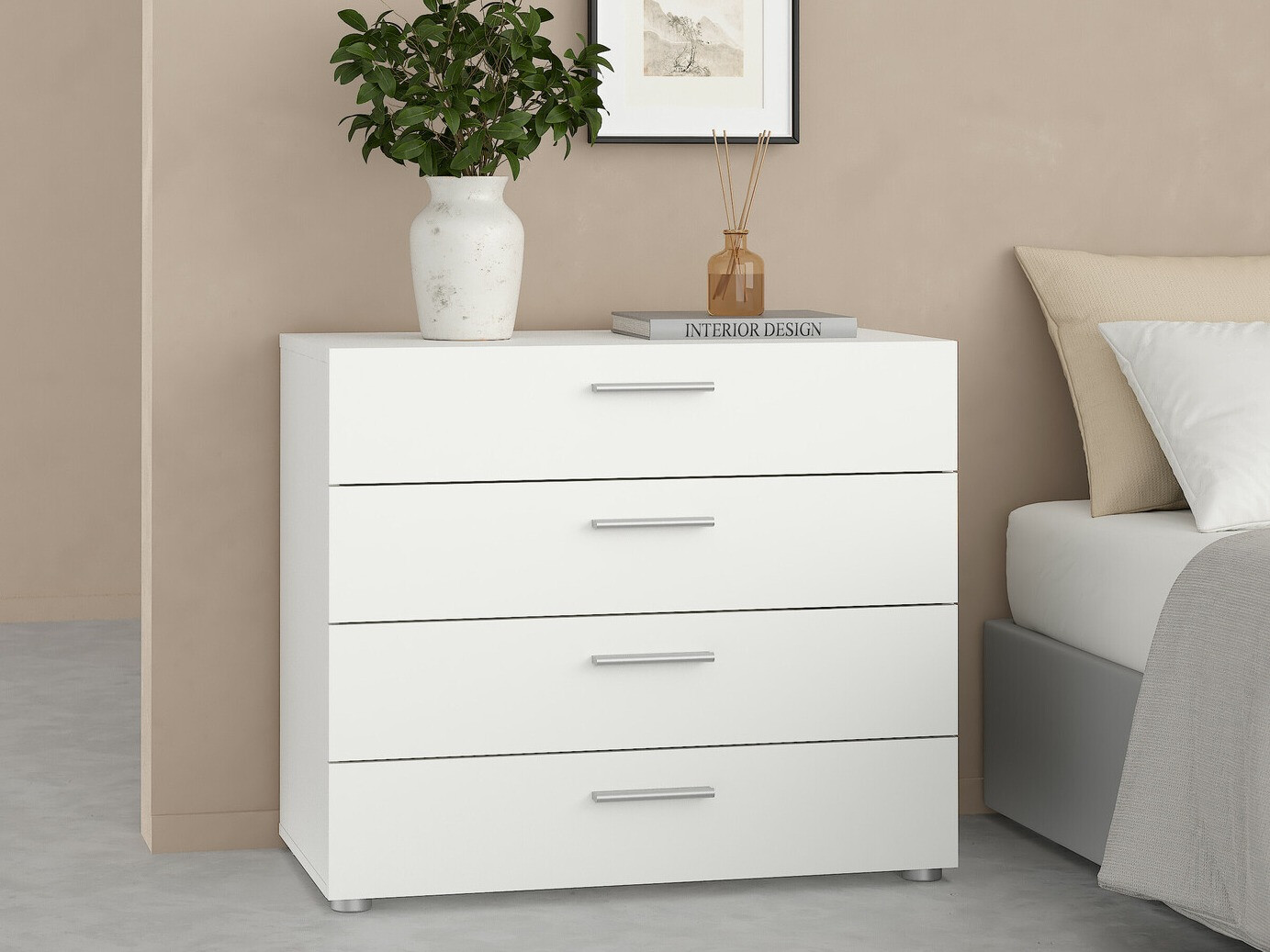 Komoda Tustin 127 (Bela)