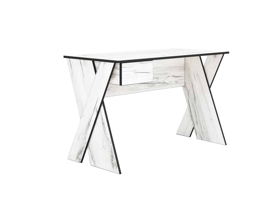 Komplet pohištva za otroško sobo Camsoe 114 (Craft bela + Siva)