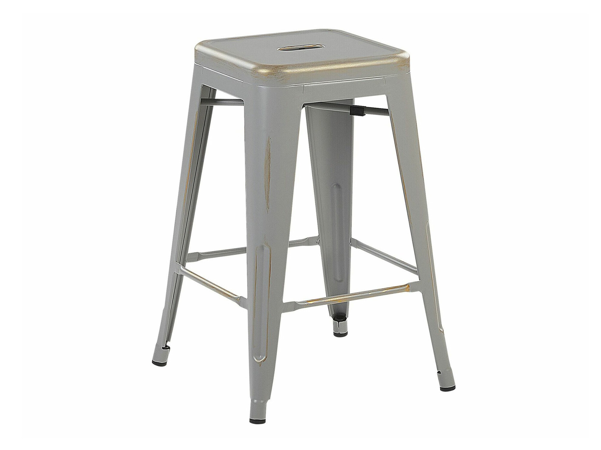 Komplet srednje visokih barskih stolov Berwyn 1565 (Srebrna + Zlata)