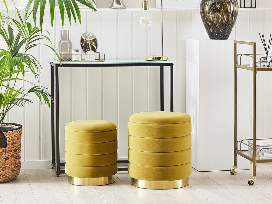 Komplet taburejev Berwyn 1577 (Temno rumena)