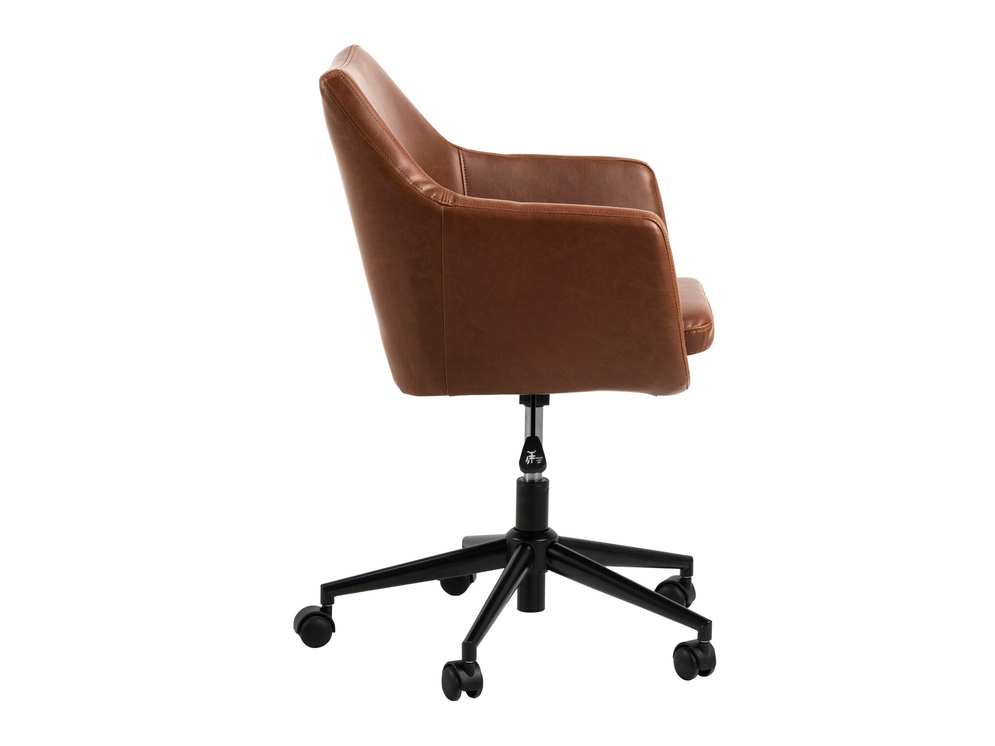 Pisarniški stol Norsica 166 (Črna + Rjava)