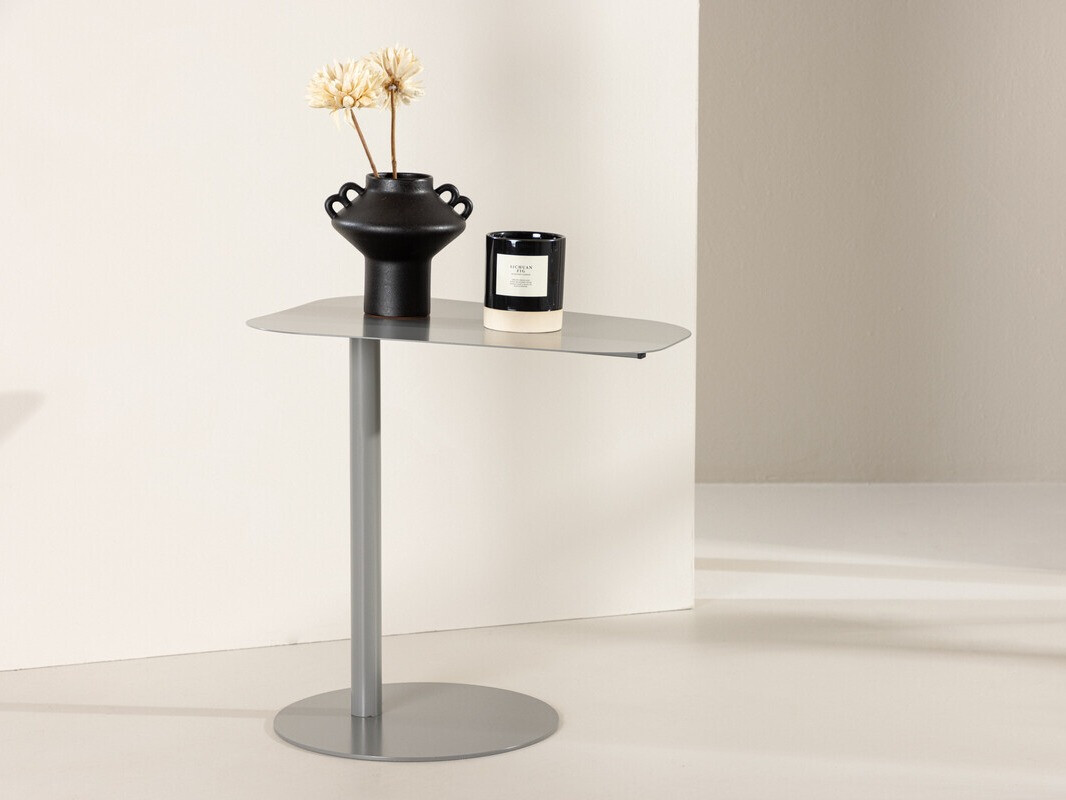 Stranska mizica Dallas 4296 (Svetlo siva)