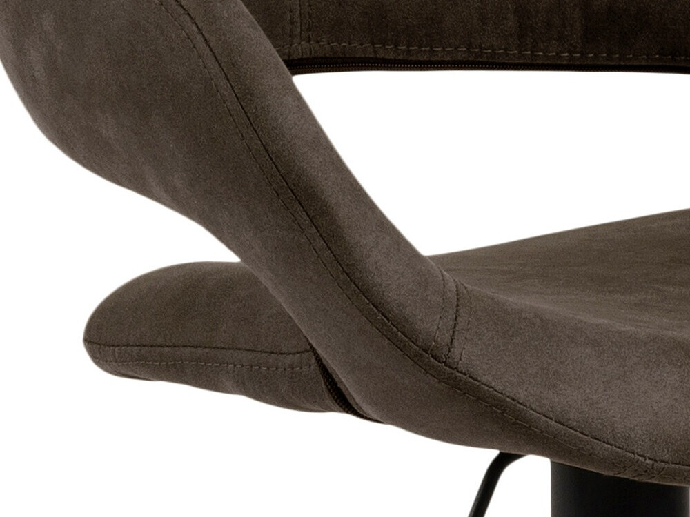 Srednje visok barski stol Norsica 280 (Antracit + Črna)