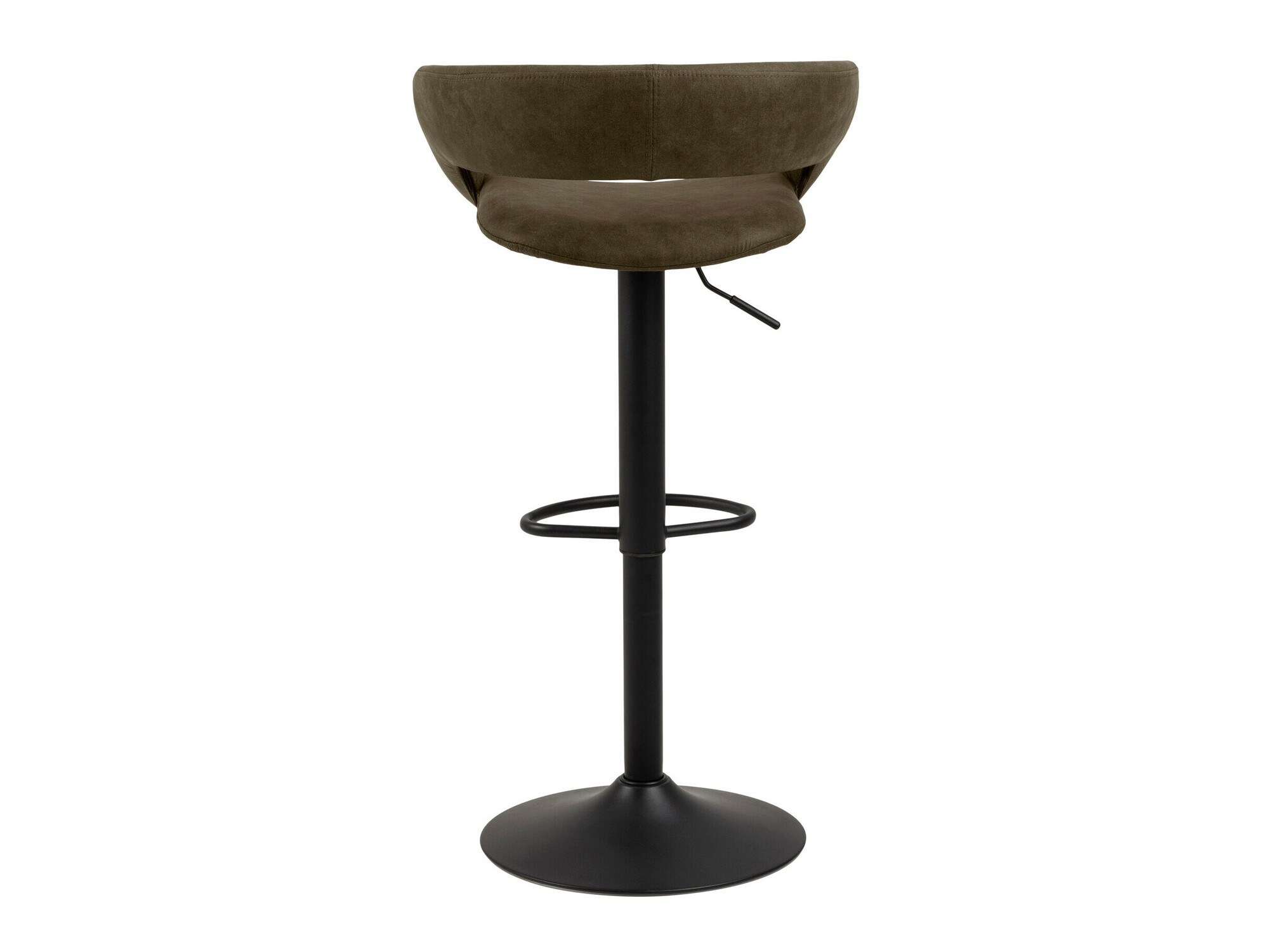 Srednje visok barski stol Norsica 280 (Kaki + Črna)