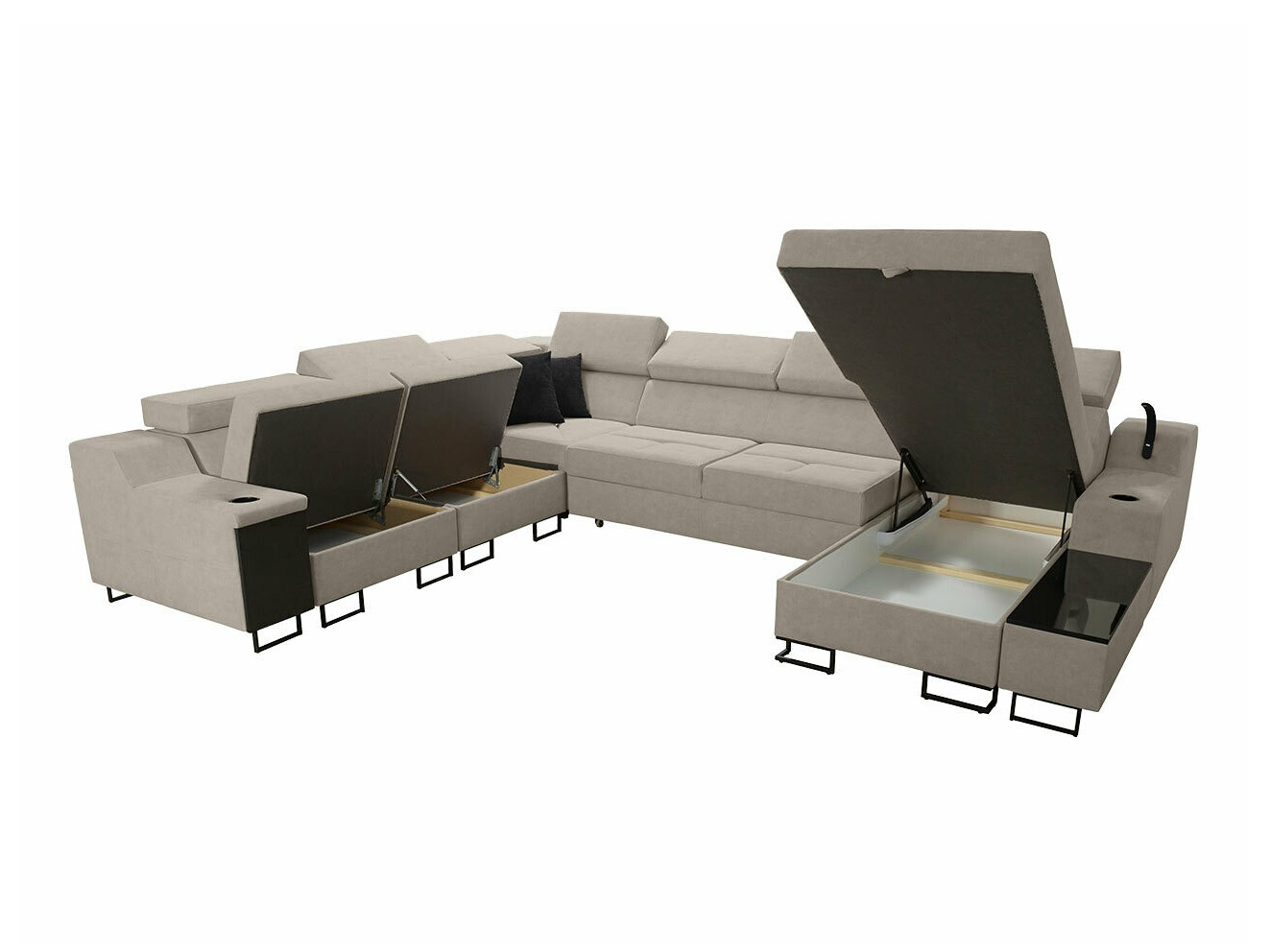 Kotna garnitura Sarasota 160 (Uttario Velvet 2955 + Uttario Velvet 2978)