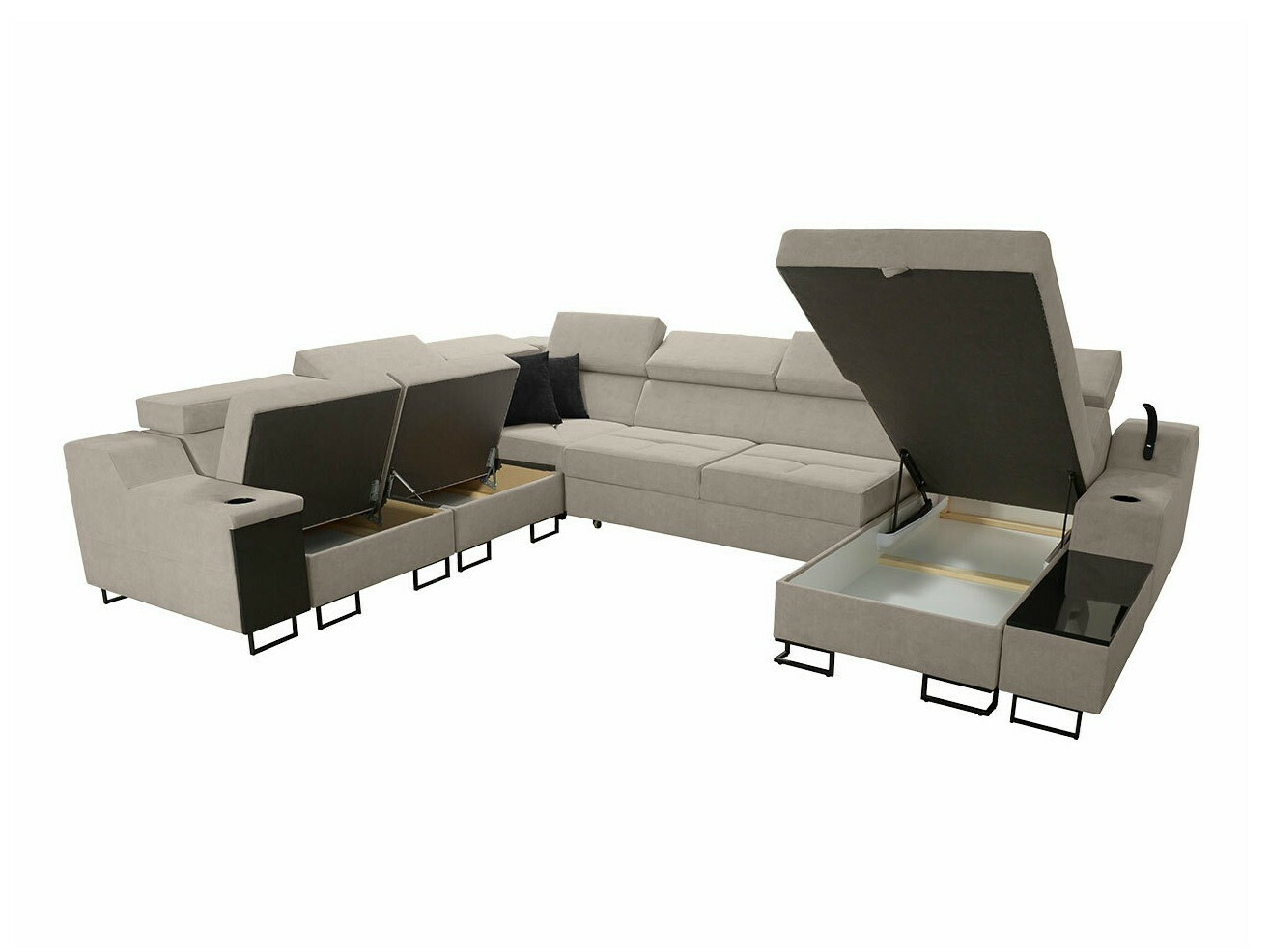 Kotna garnitura Sarasota 160 (Uttario Velvet 2967 + Uttario Velvet 2973)