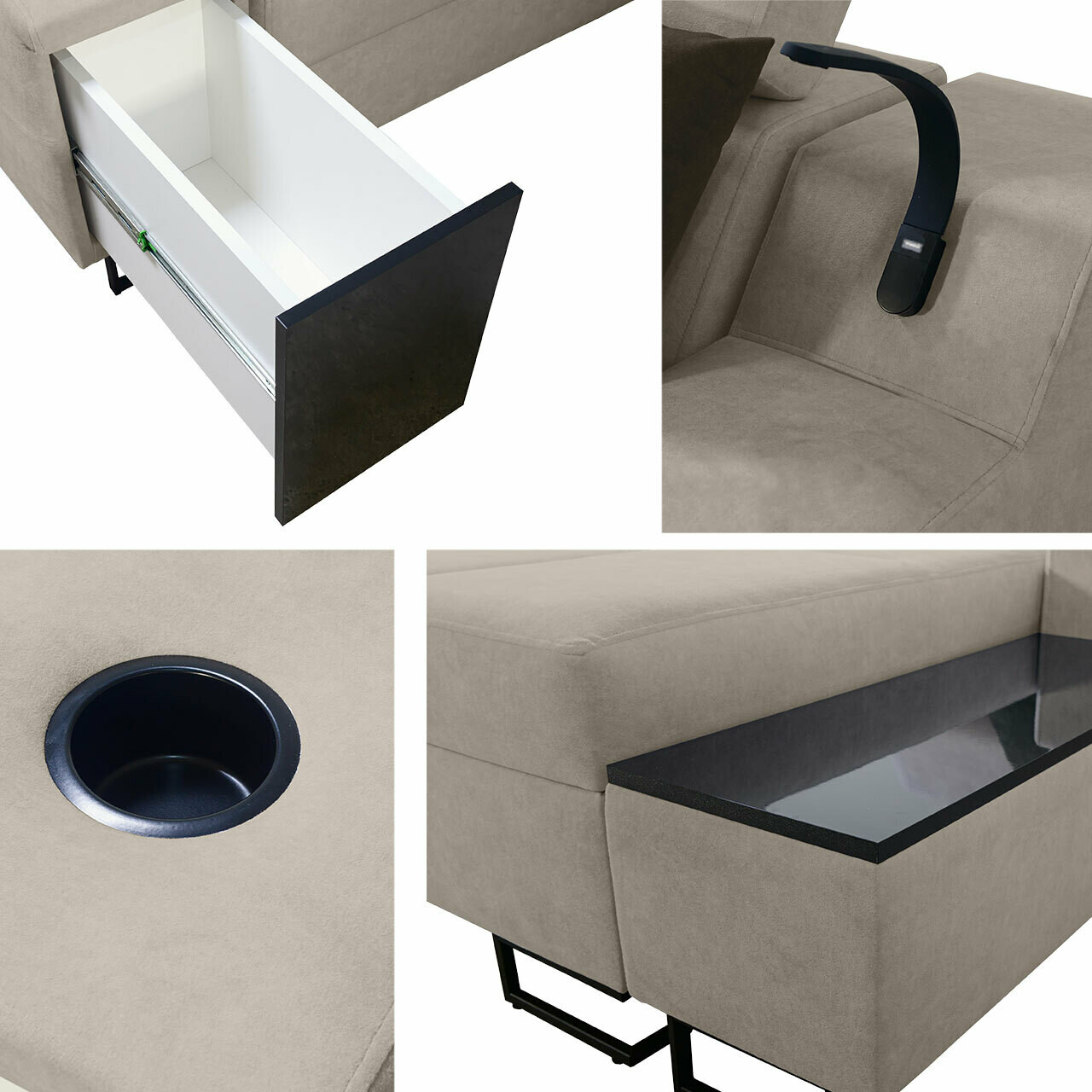 Kotna garnitura Sarasota 160 (Uttario Velvet 2980 + Uttario Velvet 2973)