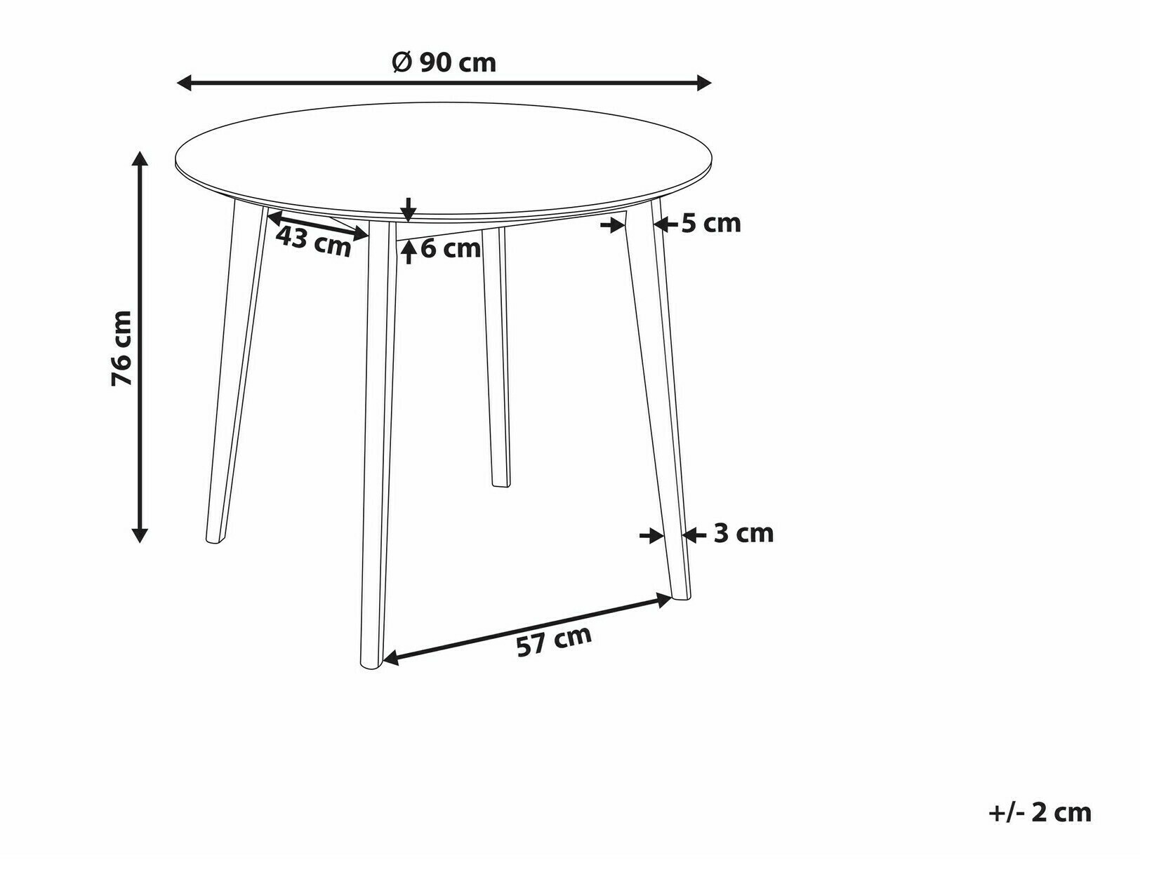 Jedilniški komplet Berwyn 1609