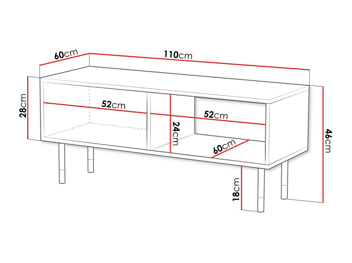 Klubska mizica Elmteo 102