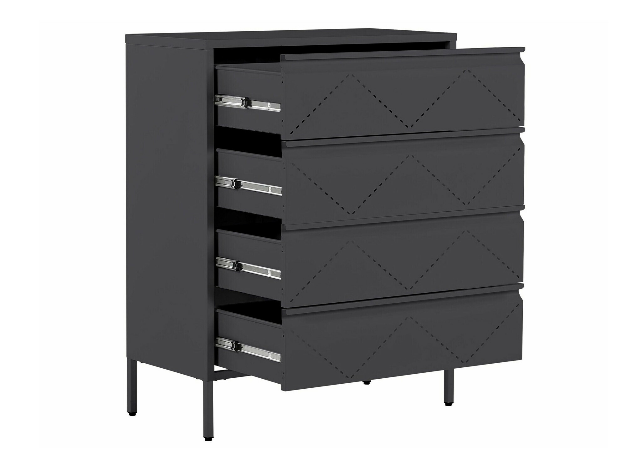 Komoda Berwyn 1513 (Črna)