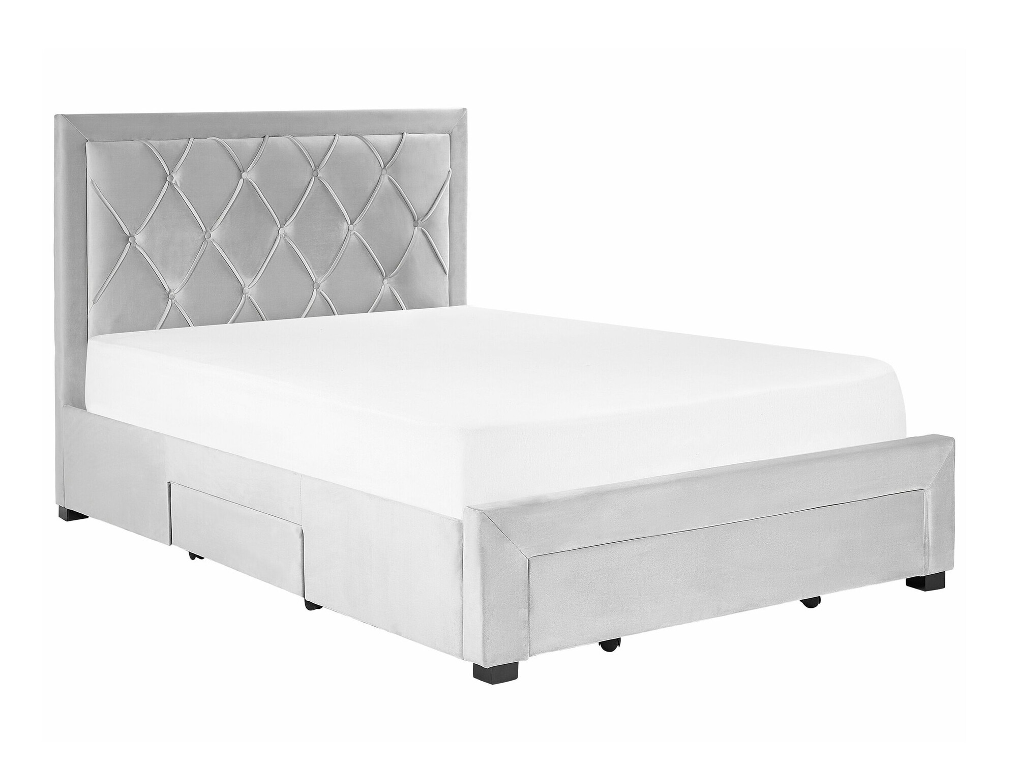 Postelja Berwyn 1607 (Svetlo siva)