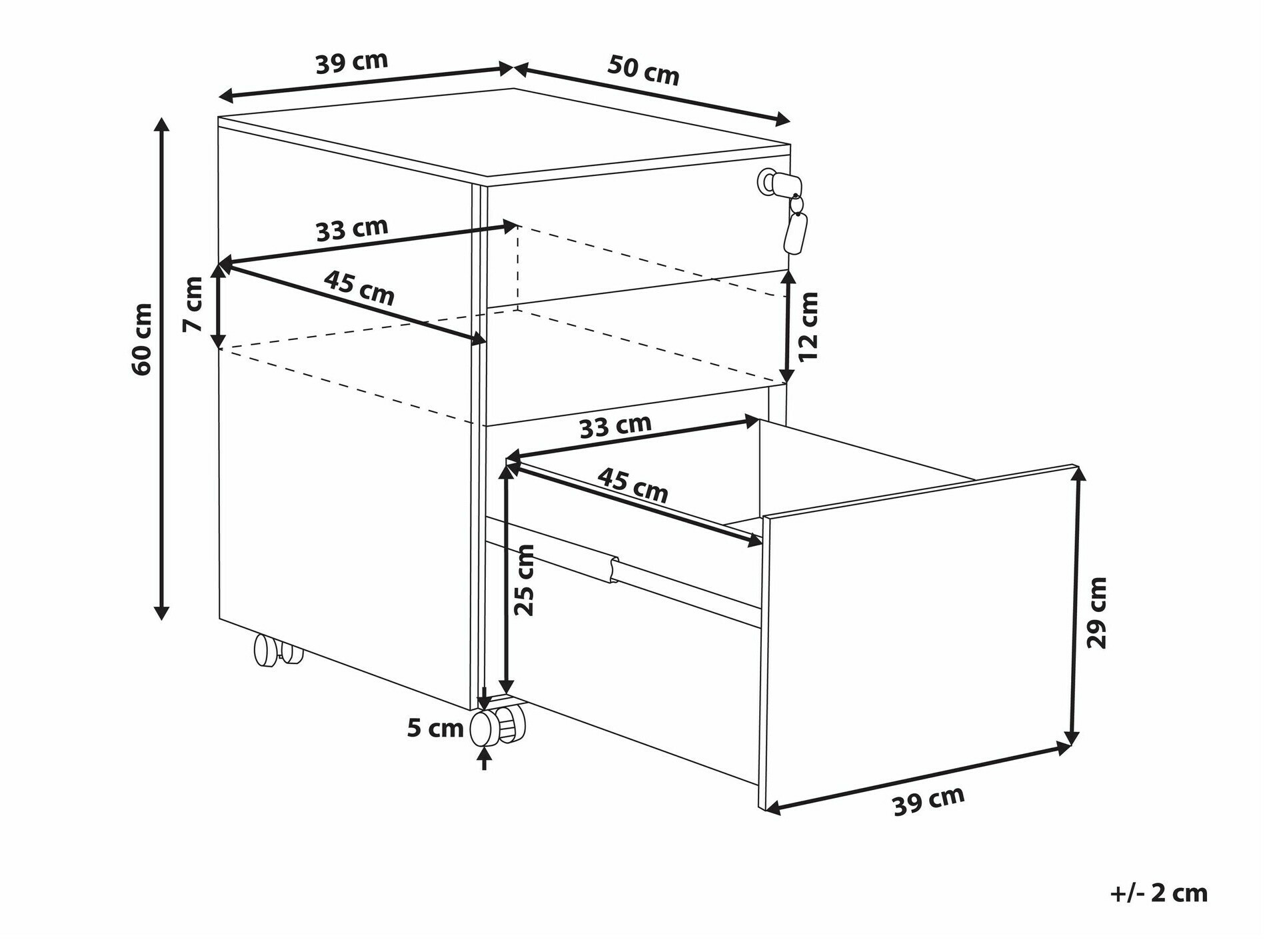 Predalnik Berwyn 1521 (Rdeča)
