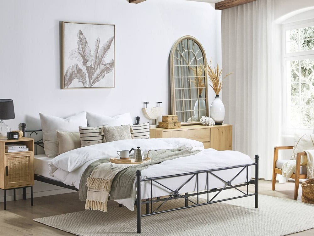 Postelja Berwyn 817 (Črna)