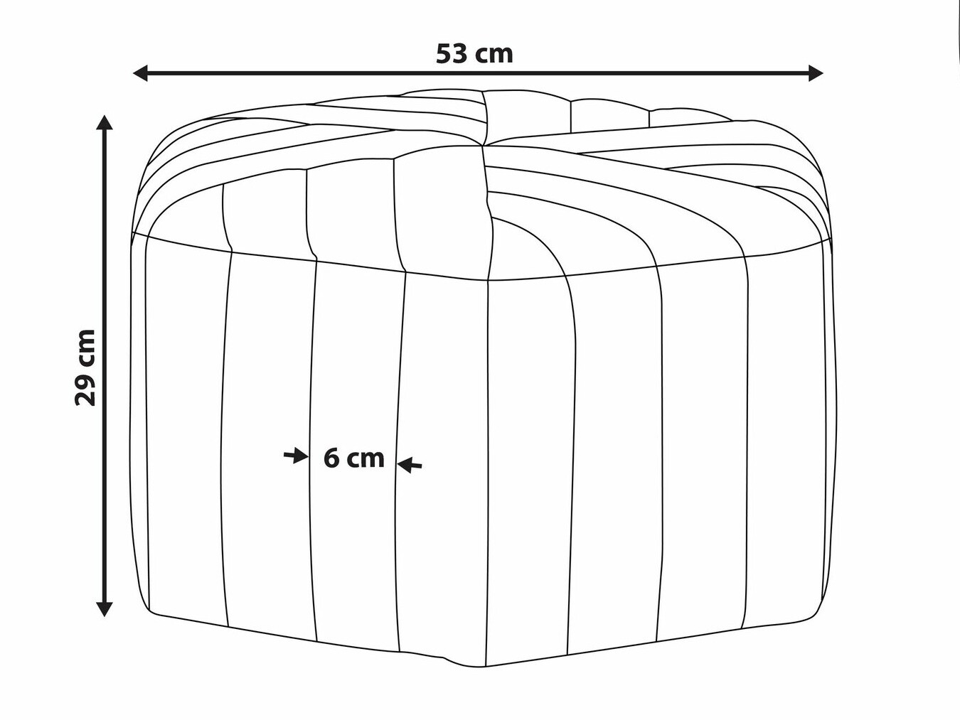 Tabure Berwyn 1628 (Rumena)