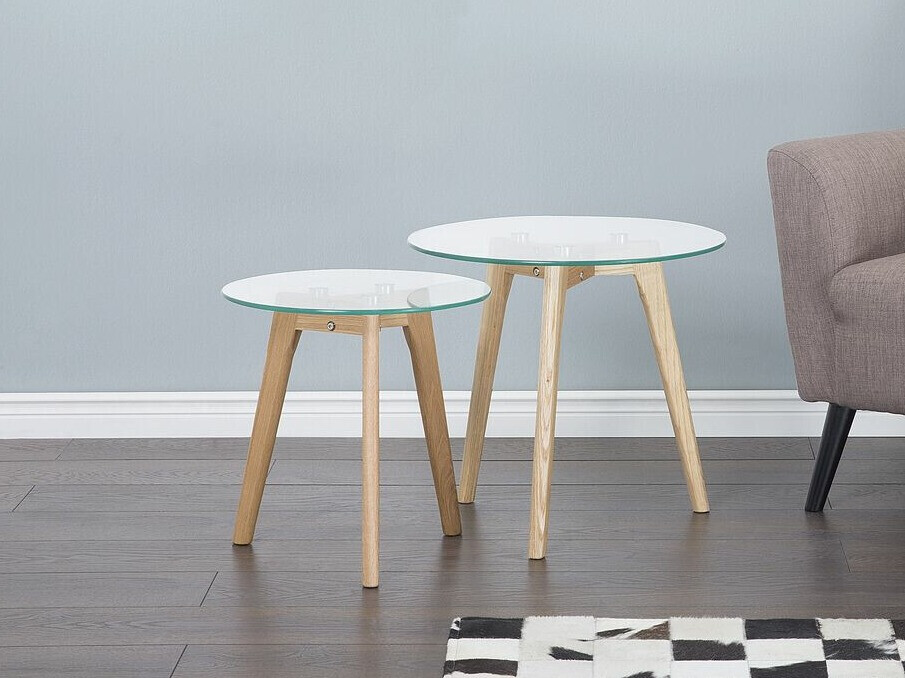 Komplet klubskih mizic Berwyn 1637