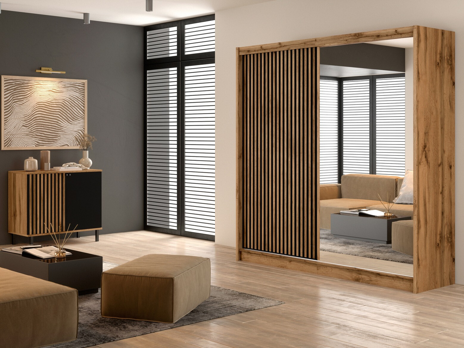 Garderobna omara Honolulu 224