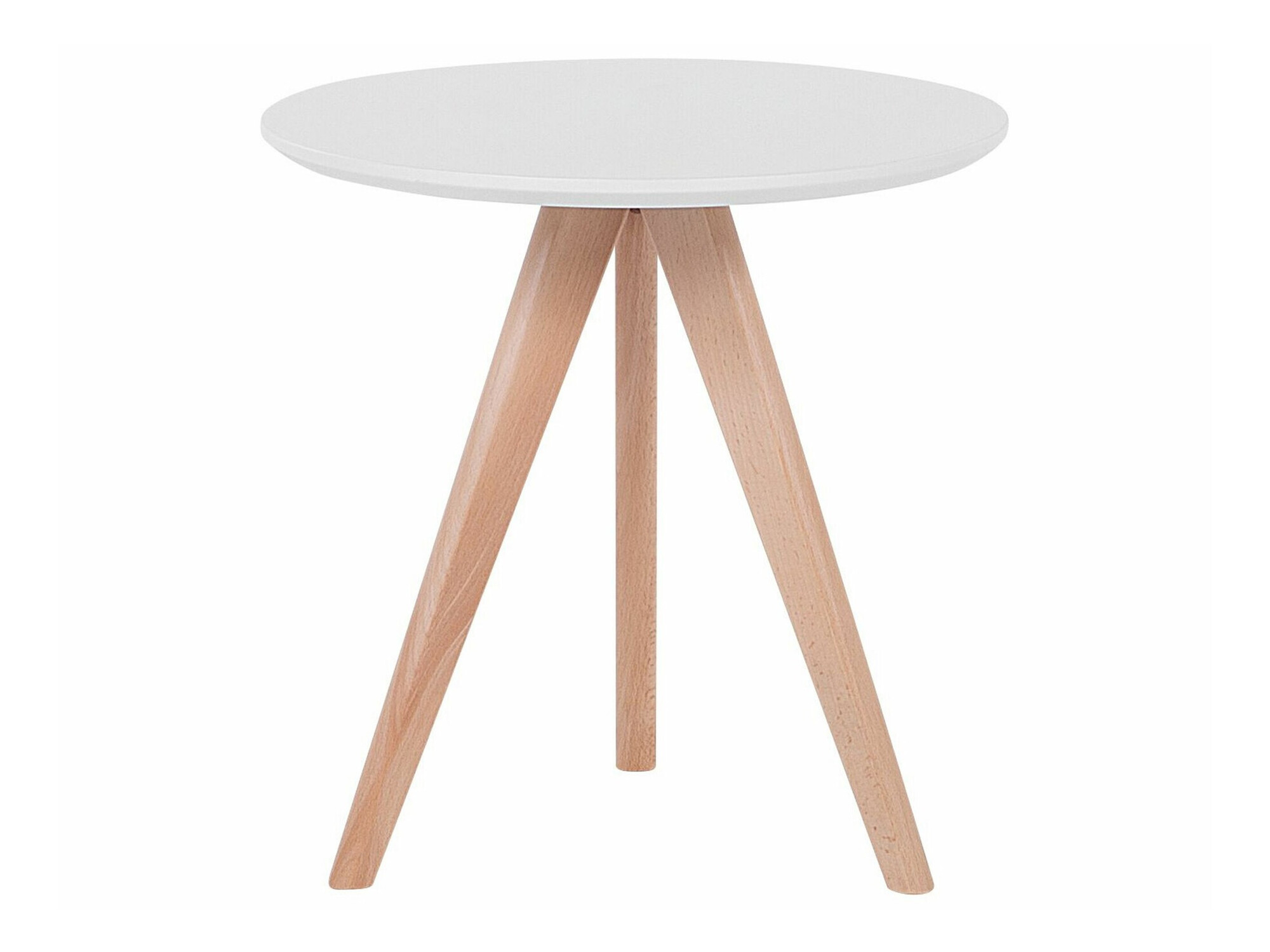 Komplet stranskih mizic Berwyn 1739 (Bela + Svetel les)