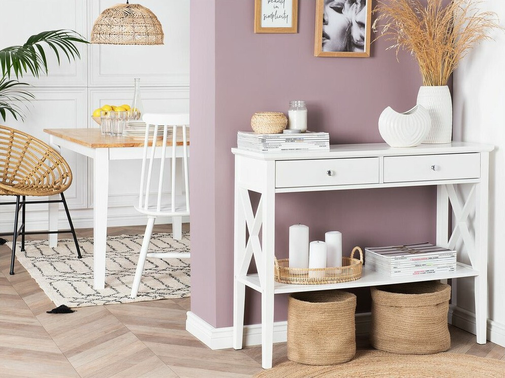 Konzolna miza Berwyn 1642 (Bela)