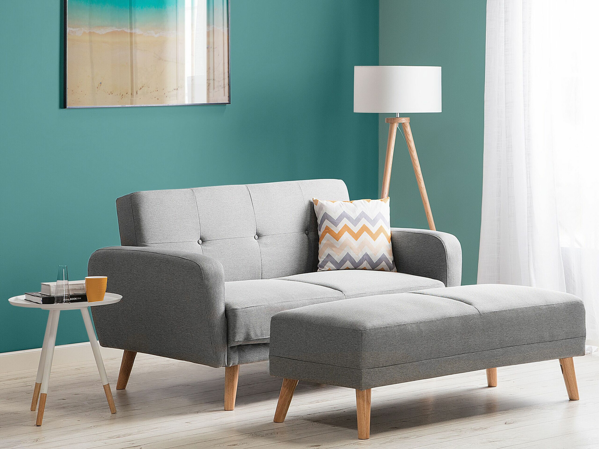 Raztegljiv kavč Etlivi 103 (Siva)