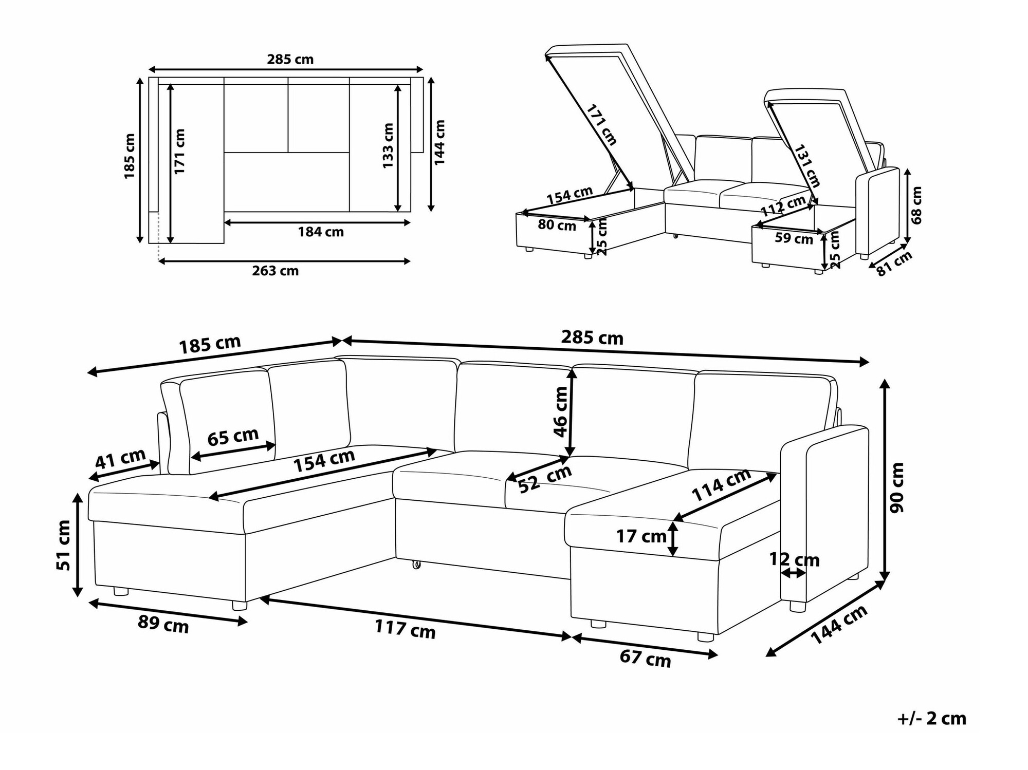 Kotna garnitura Berwyn 1657 (Svetlo siva)