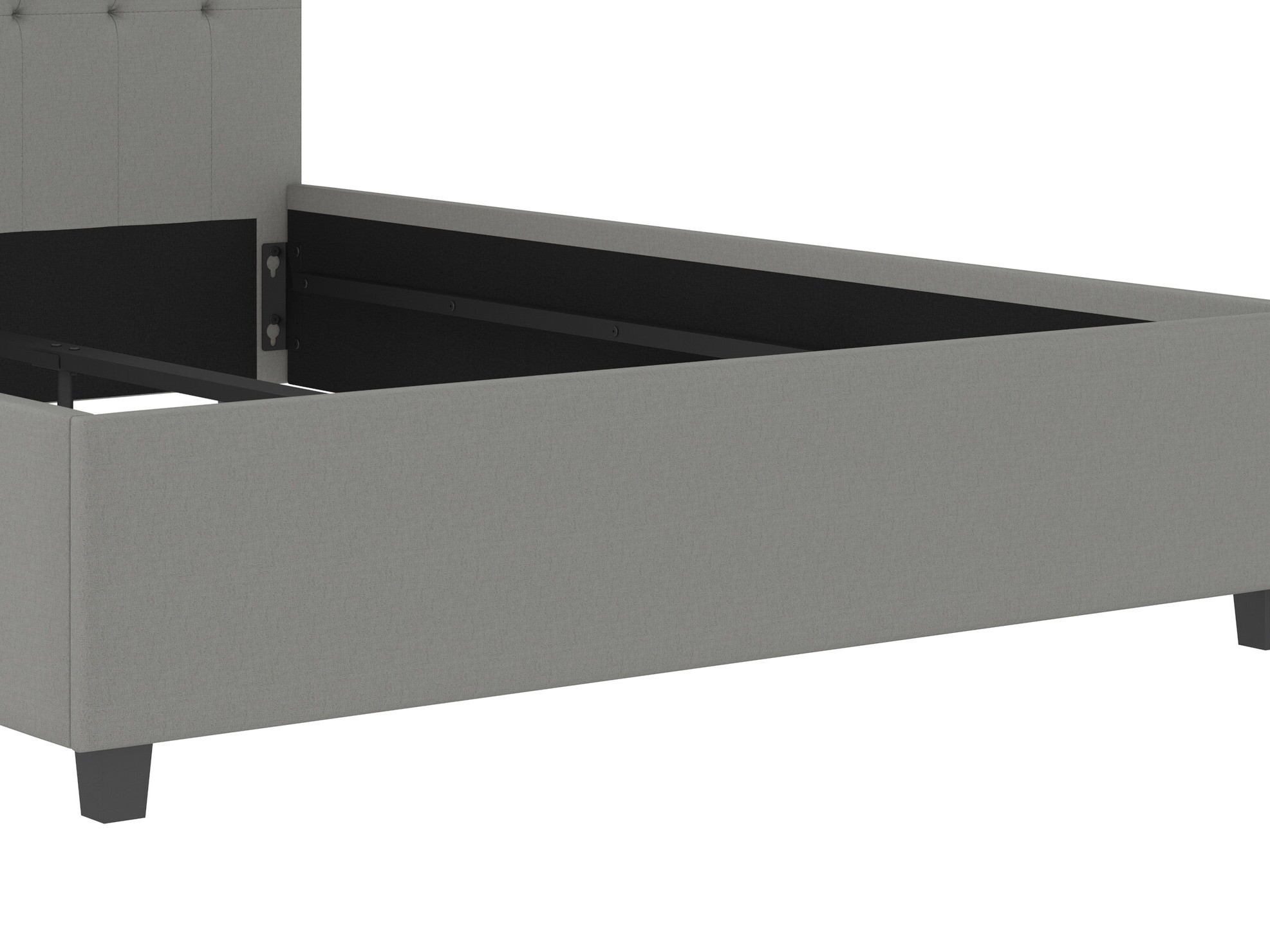 Postelja Denton 1266 (Svetlo siva)